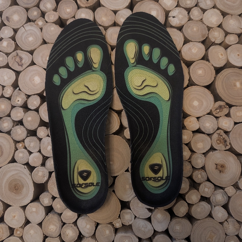 Green and Black Women's Insoles